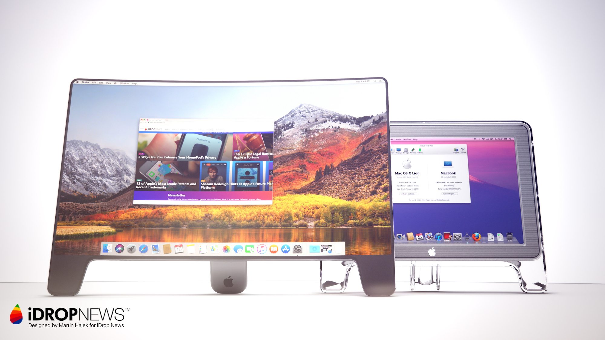 iDrop News 20th Anniversary Apple Studio Display Monitor Concept