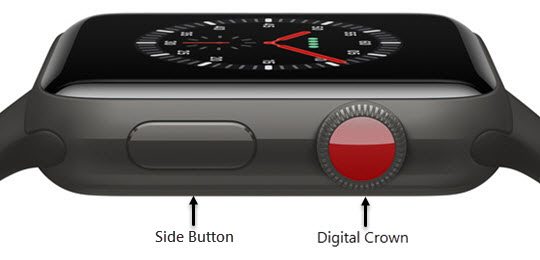 Watch Crown Side Buttons