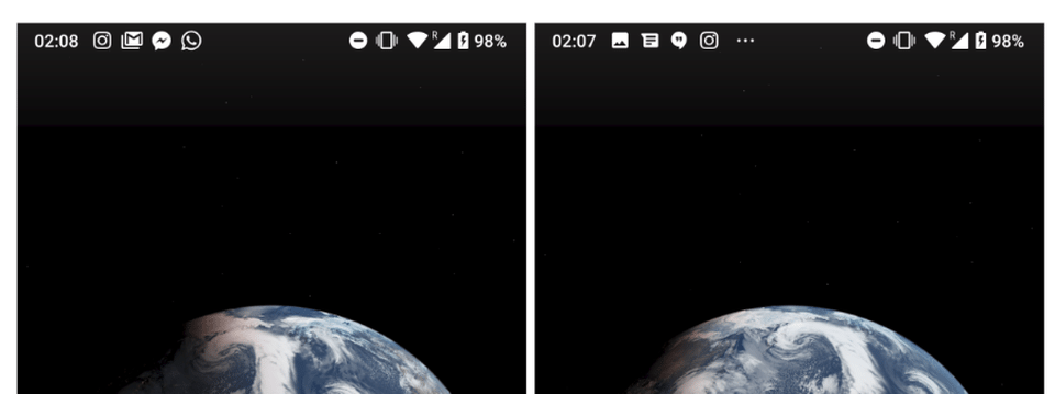 Android P Notch Notifications Pixel 3 Design