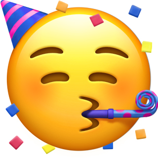 Apple Emoji Update 2018 Face With Party Horn And Party Hat