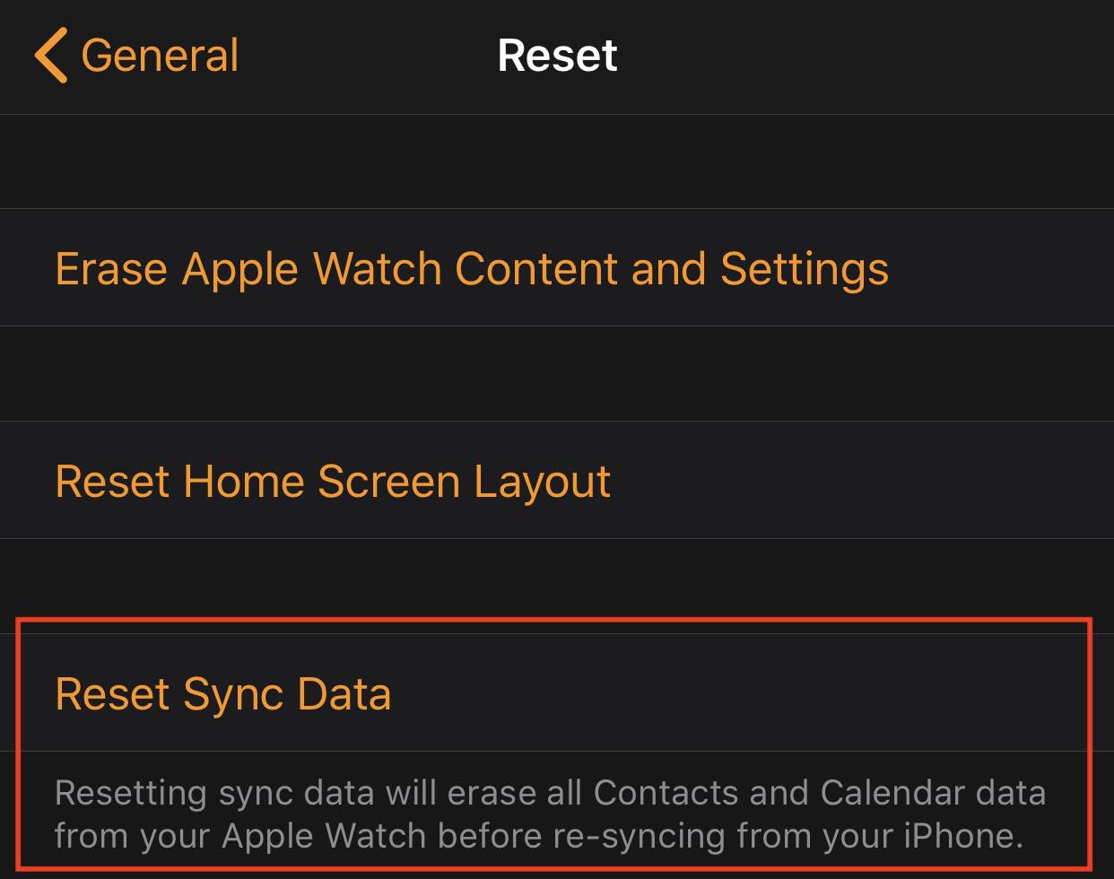 How To Fix Contact Names Not Syncing With Apple Watch 1