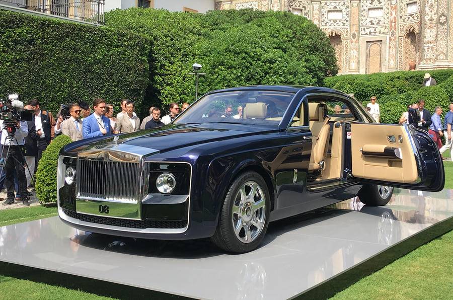 Rolls Royce Sweptail Open Door