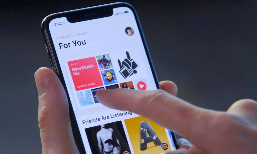 Apple Iphone X Apple Music Search For Songs With Lyrics