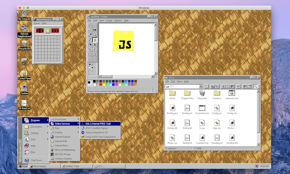 Windows 95 App