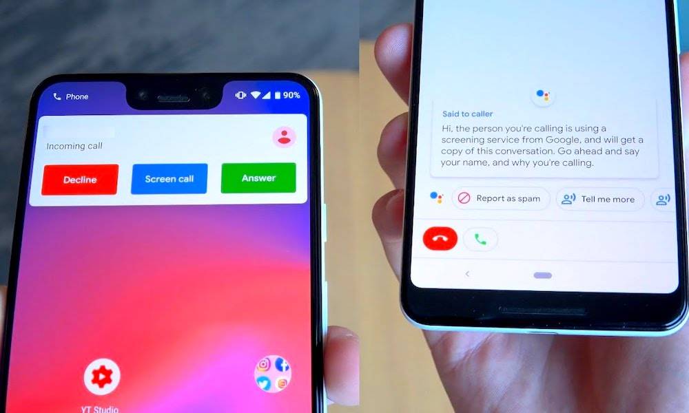 Google Call Screening Android