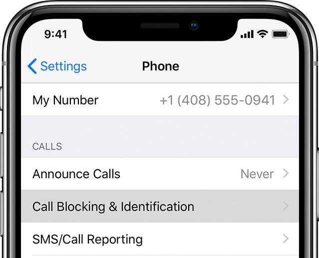 Iphone Call Blocking