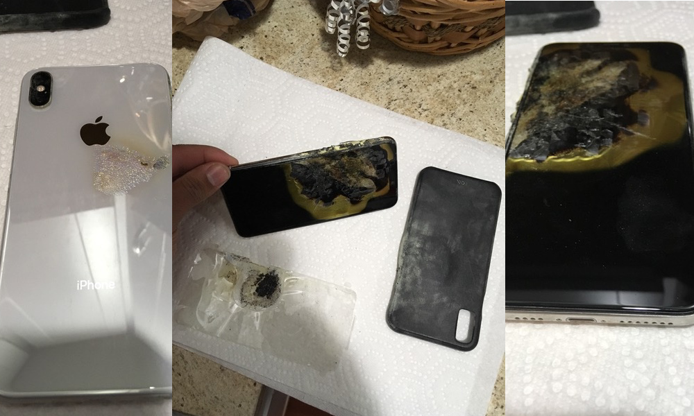 Now there's a report of an iPhone XS Max catching fire