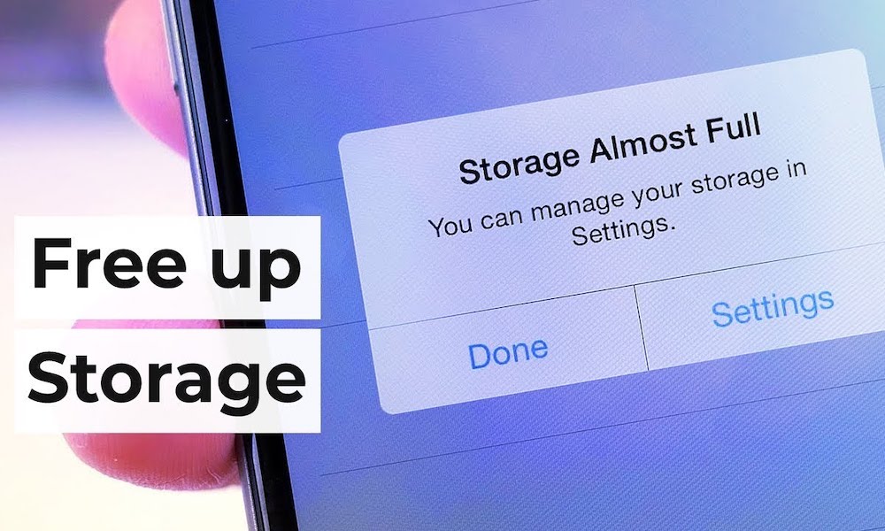 Ways To Free Up Storage On An Iphone