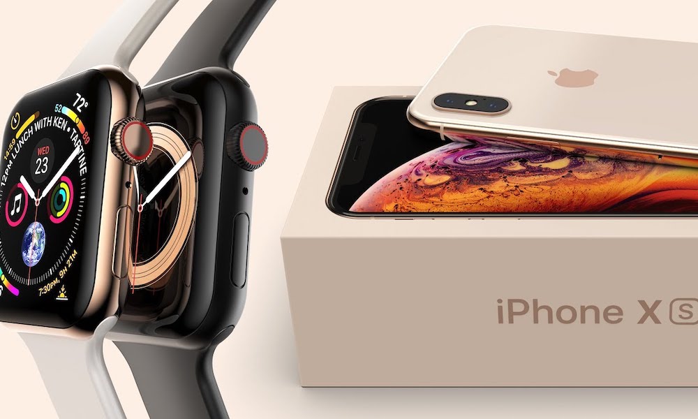 Apple Watch Series 4 And Iphone Xs