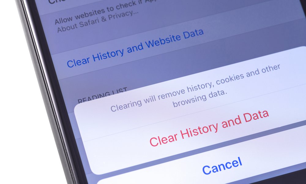 Safari Iphone Clear History