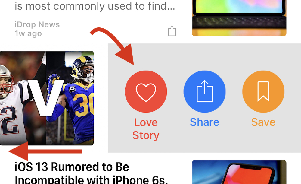 Love Story Apple News App
