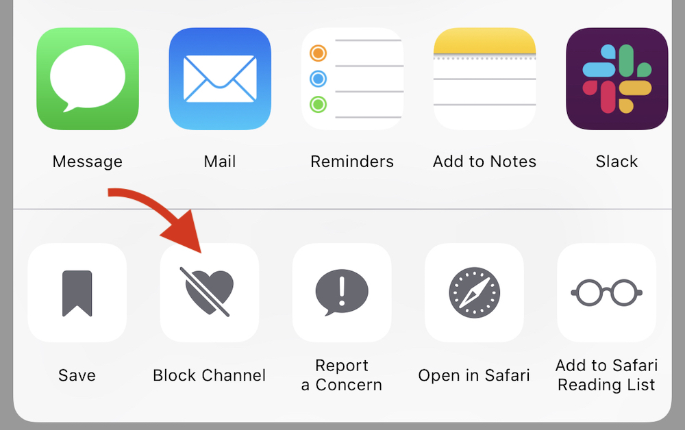 How To Block A Channel On Apple News