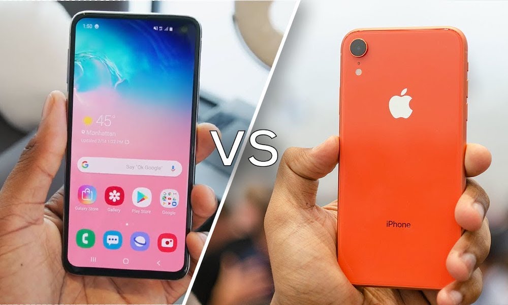 Iphone Xr Samsung Galaxy S10e Differences