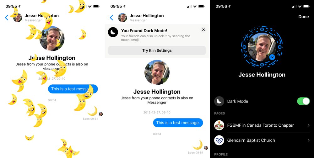 Facebook Messenger Dark Mode Setup
