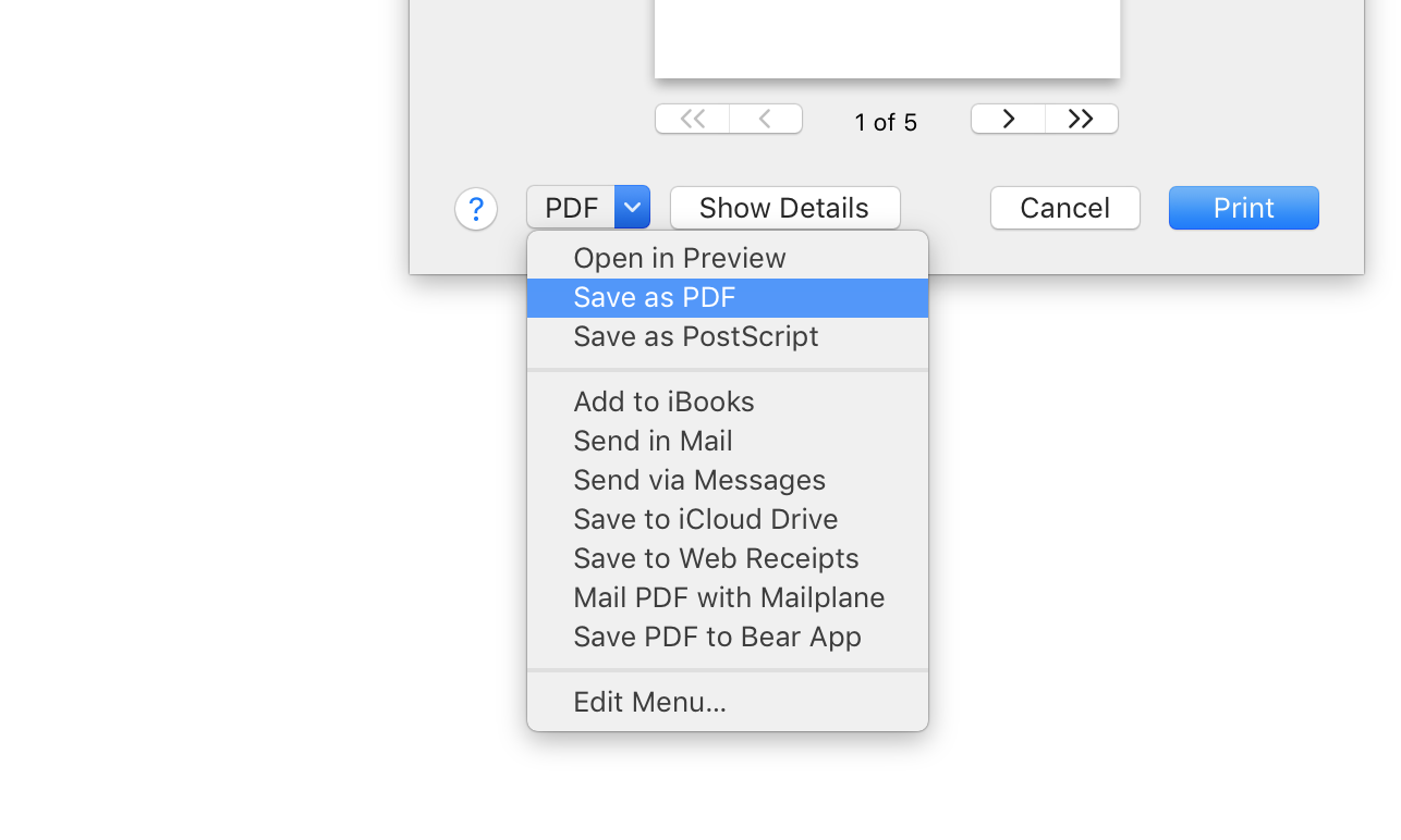 how to convert doc to pdf mac