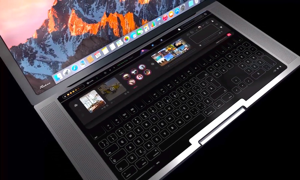 MacBook Touchscreen Keyboard