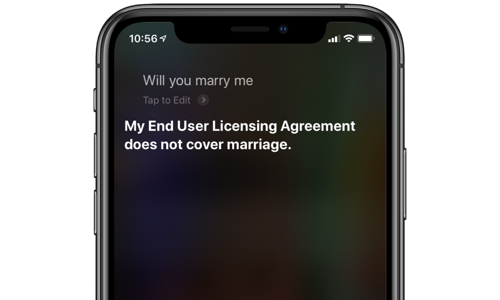 Siri Will You Marry Me