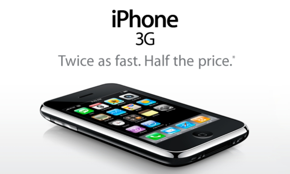 iPhone 3G banner 2008