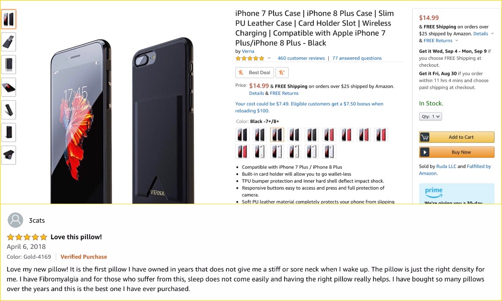 Amazon Fake Reviews Product Swap