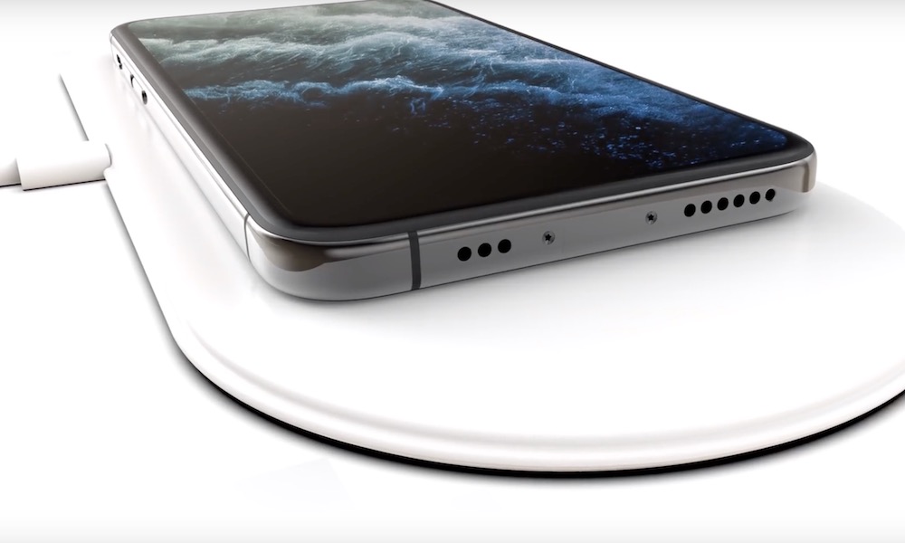 iPhone Wireless Charging No Charging Port Concept
