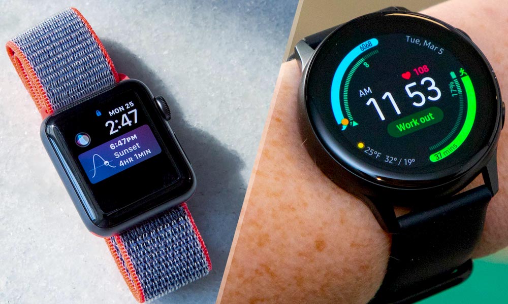 Apple Watch vs Samsung Galaxy Watch