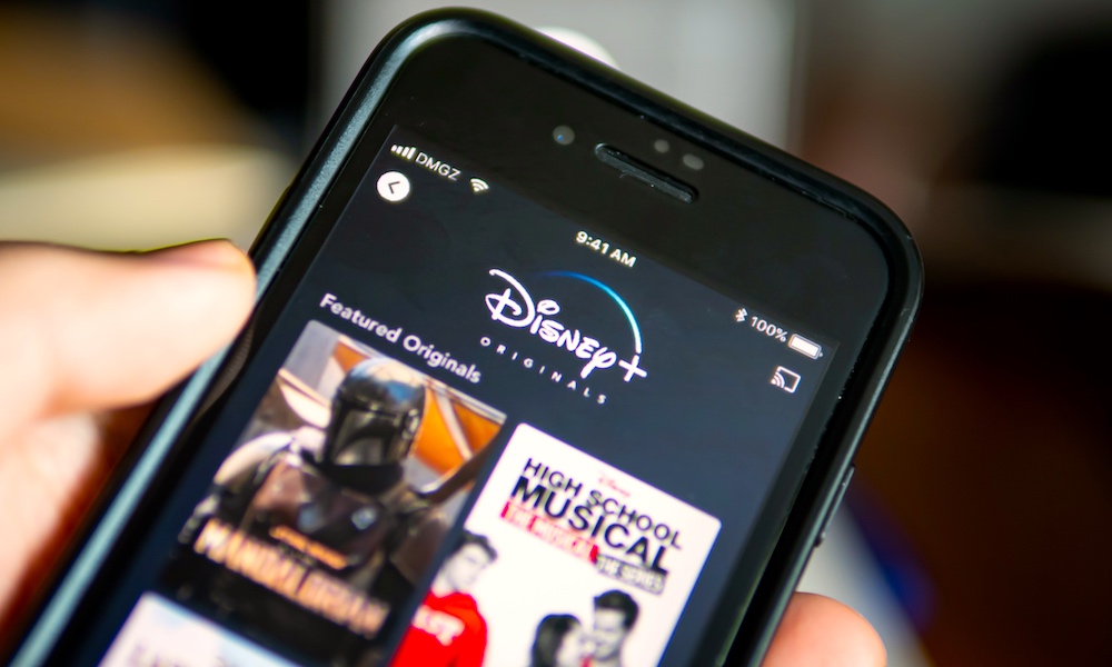 Disney Plus Shows on iPhone
