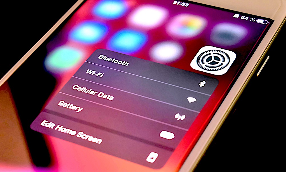 Apple iPhone Settings 3D Touch