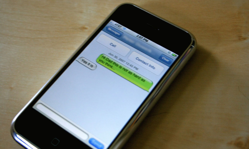 Original iPhone SMS