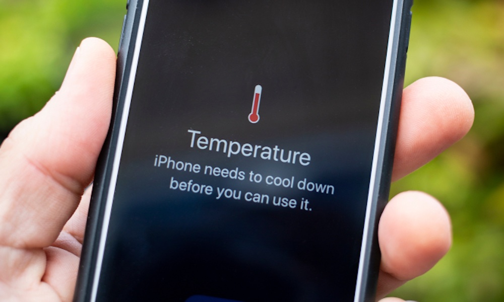 iPhone Temperature Warning Heat