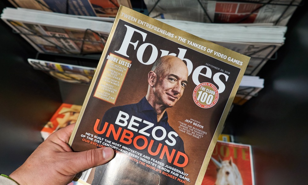 Forbes Amazon CEO Jeff Bezos