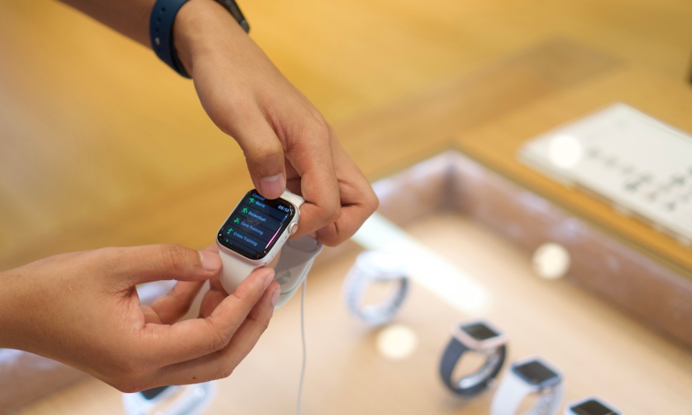 Apple Watch at Apple Store