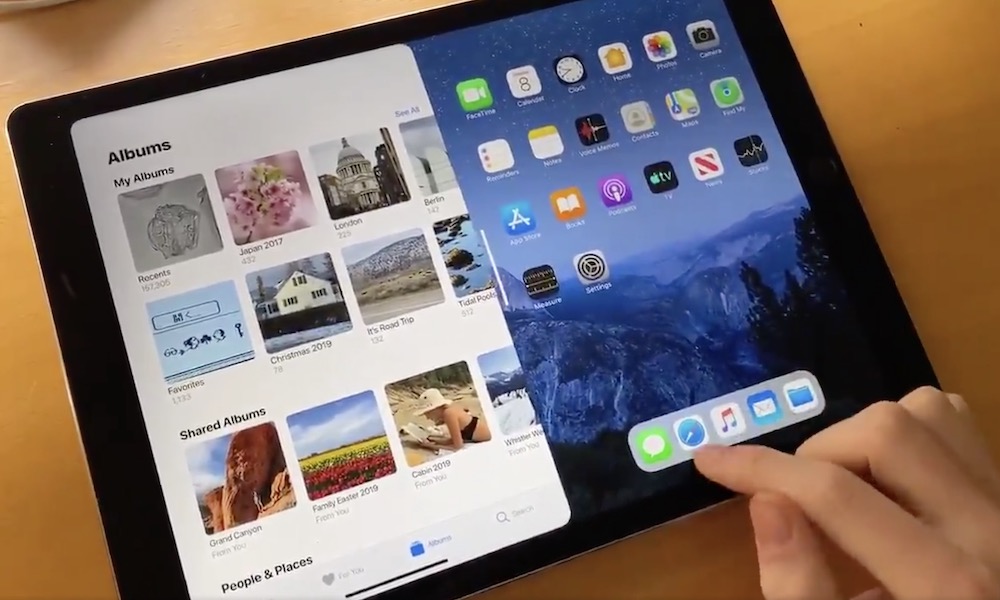 iPadOS 14 Multiasking Concept