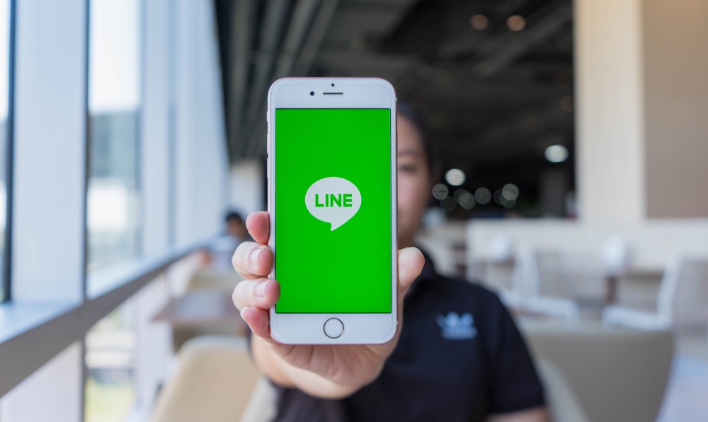 Line App on iPhone