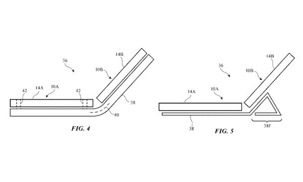 Two display folding iPhone patent
