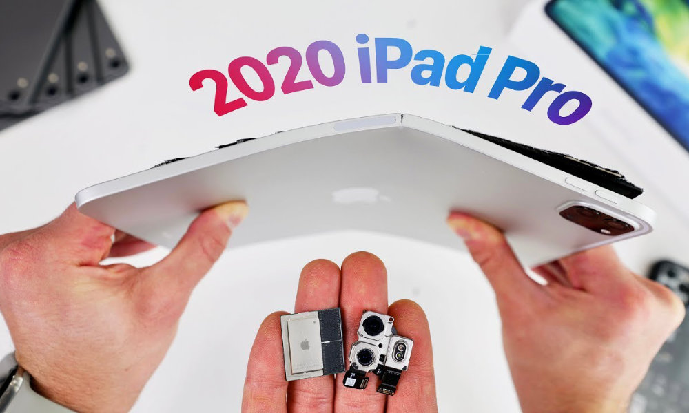 2020 iPad Pro bend test