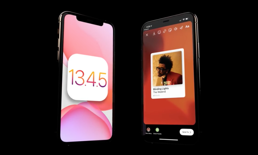 Apple Releases iOS 13.4.5 Dev Beta with Apple Music Instagram Sharing ...