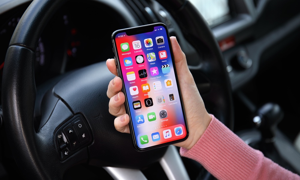 Car iPhone Holder Patent Apple