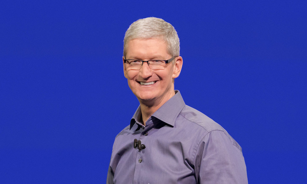 Apple CEO Tim Cook at WWDC 2015