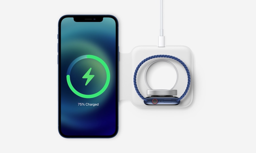 MagSafe Duo Charger with iPhone and Apple Watch