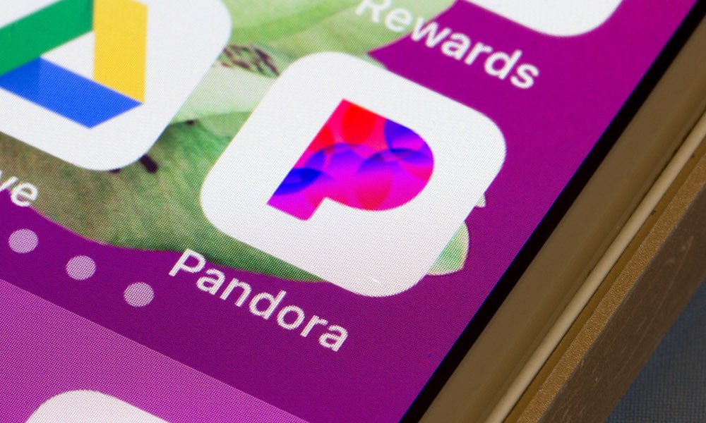 Pandora App on iPhone