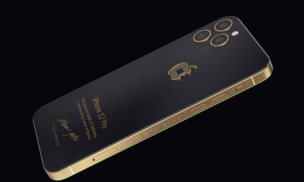 Caviar iPhone 12 Pro Jobs 4 Gold