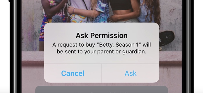 Ask Permission to Purchase Apps