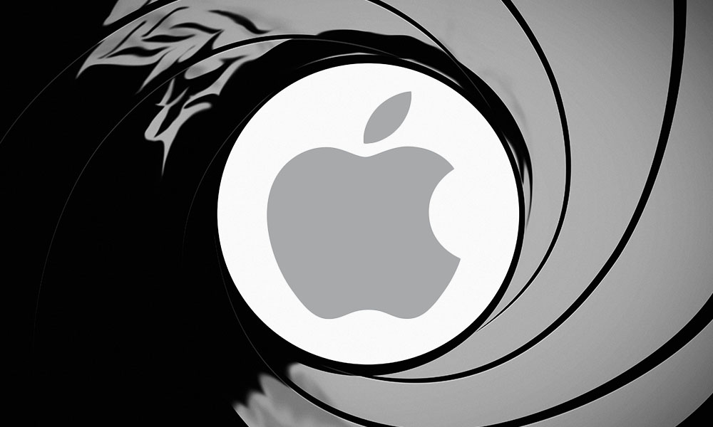 Bond barrel with Apple Logo