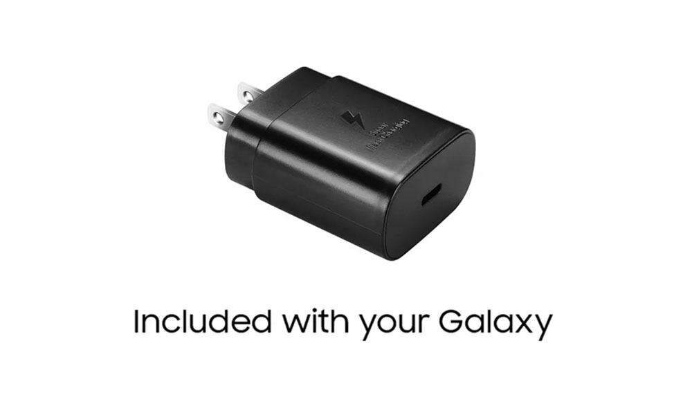 Samsung Galaxy charger ad