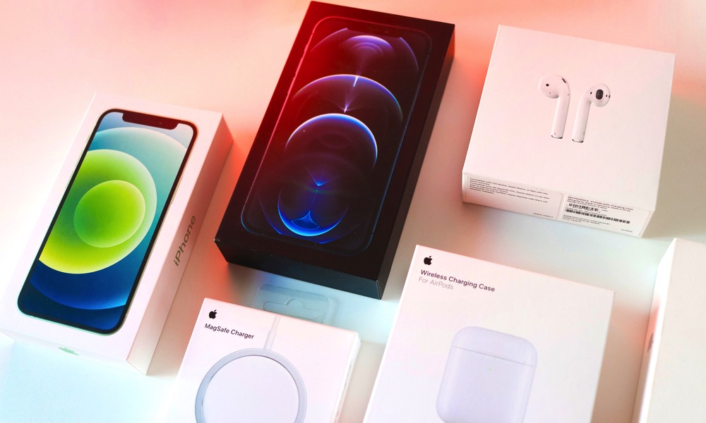 iPhone and AirPods Boxes