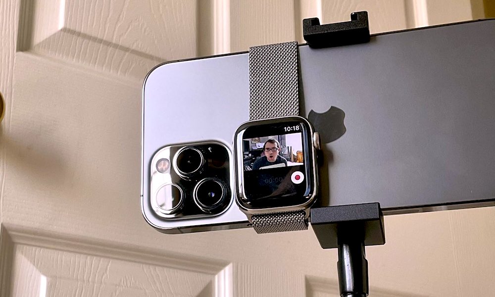 Apple Watch Camera Viewfinder for Vlogging