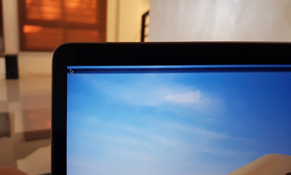 horizontal red lines on monitor