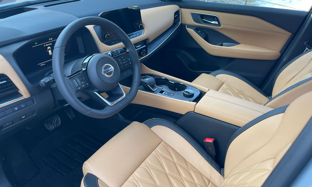 2021 Nissan Rogue interior