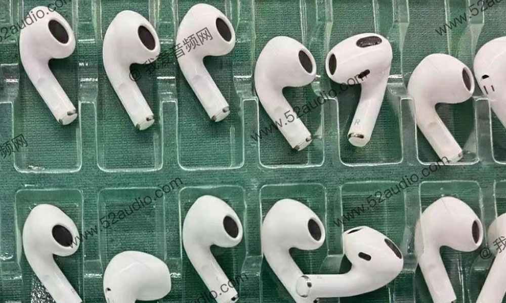 lots of AirPods 3 leaked photo