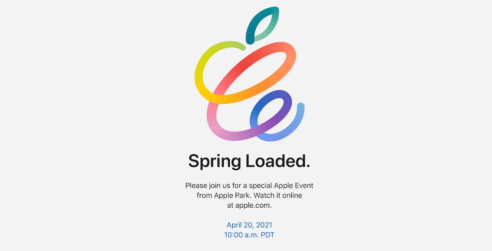 Apple Spring Loaded Invite